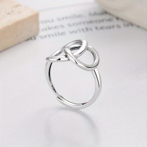 S925 Silver Fashion Hip Hop Creative Open Ring, For Men